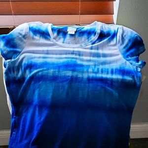 Chicos tie dye size 1blue